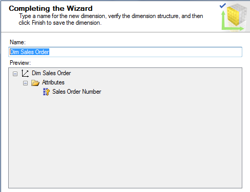 Wizard page showing dimension rename Wizard page showing dimension rename