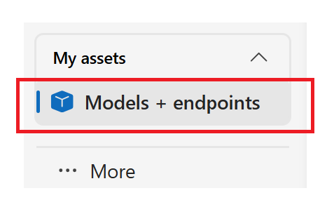 Screenshot of the Models and endpoints page in Foundry.