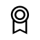 Certificate node icon.