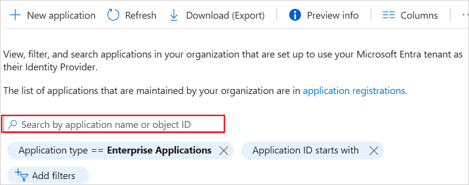 Screenshot of The Dropbox for Business link in the Applications list