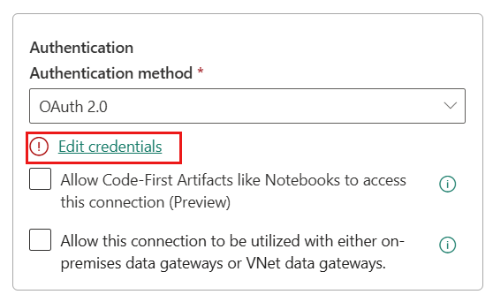 Screenshot showing that organizational account authentication method.