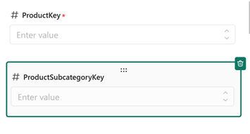 Screenshot of deleting a field from the form.