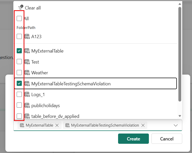 Screenshot of the pop-up menu showing the option to move multiple shortcuts to the same folder.