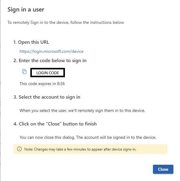 Pro Portal Device Code