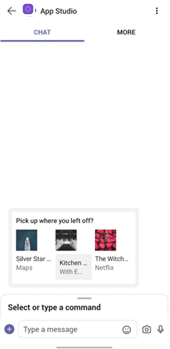 The screenshot shows how to many columns can negatively affect Adaptive Card layout.
