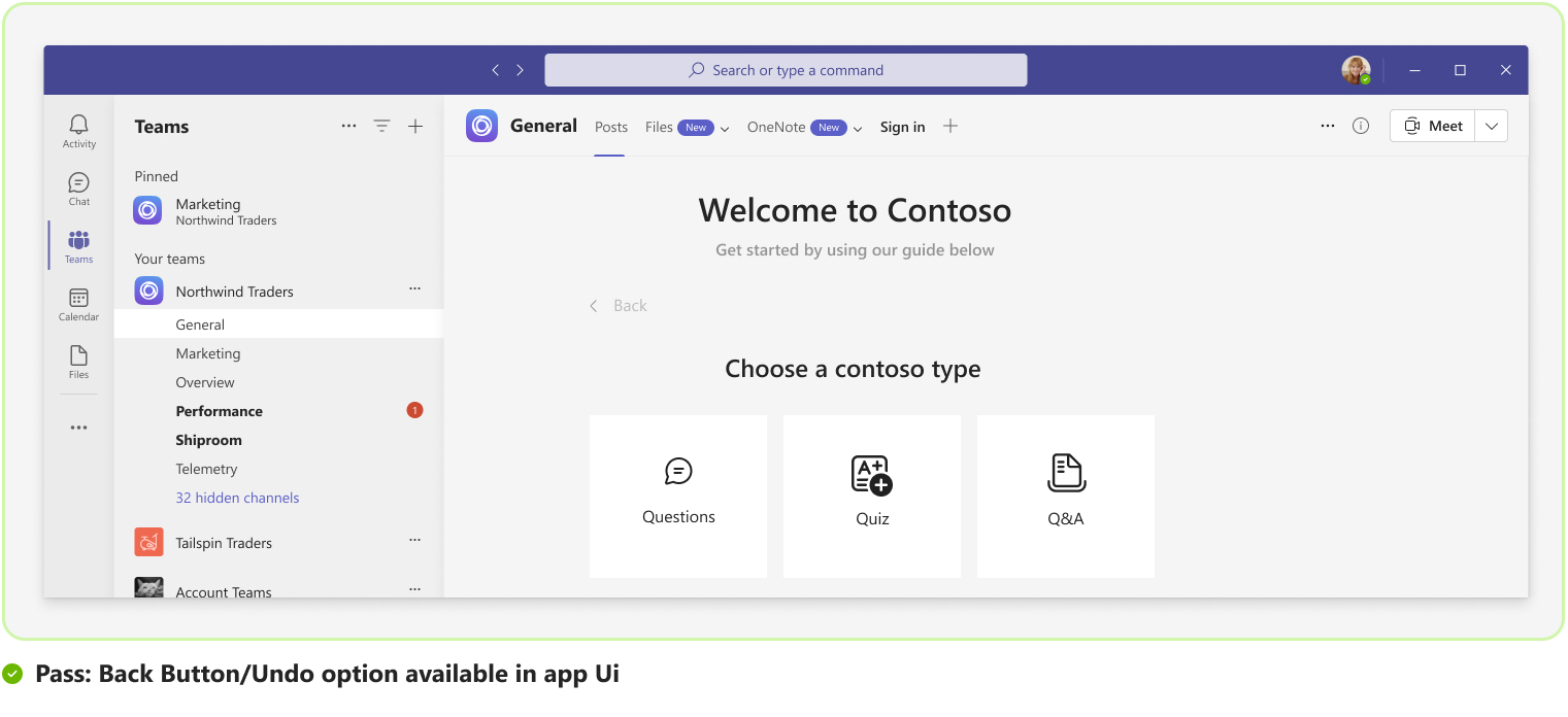 Screenshot shows back button option available.