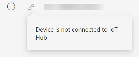 Screenshot shows the hub error message.