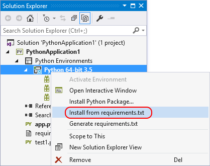 Generate requirements.txt
