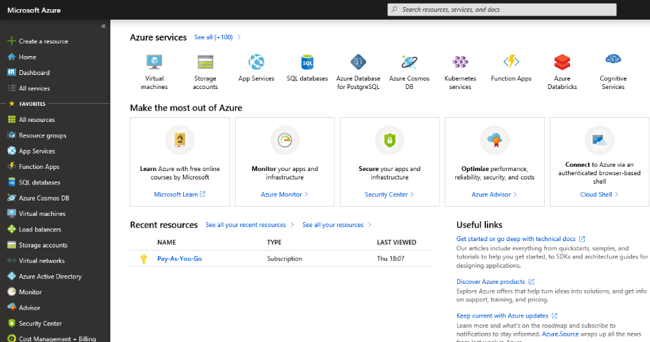 Screenshot of the Azure portal sign-in page for global admin credentials.