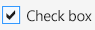 Hover state check box in the Light theme