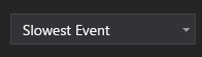 Default drop-down/combo box in the Dark theme