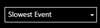 Default drop-down/combo box in the High Contrast theme
