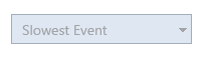 Disabled drop-down/combo box in the Blue theme