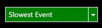 Focused drop-down/combo box in the High Contrast theme