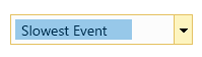 Drop-down/combo box text input selection in the Blue theme