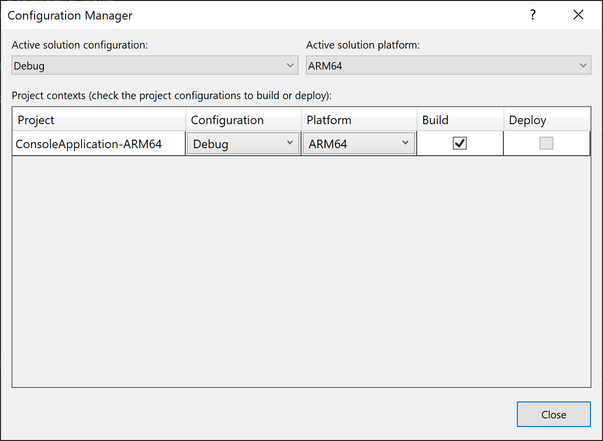 Screenshot showing the new solution platform and project platform.