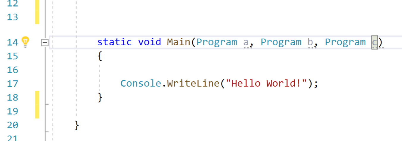 Screenshot of Quick actions and refactorings.
