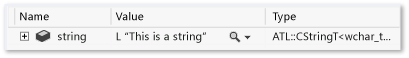 CStringT data with StringView visualizer CStringT data with StringView visualizer