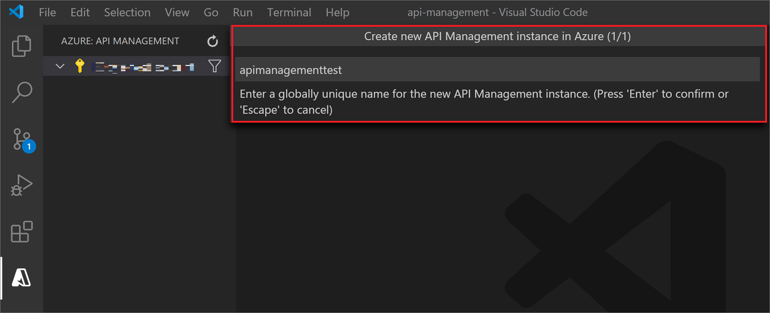 API-Management-Assistent in VS Code erstellen