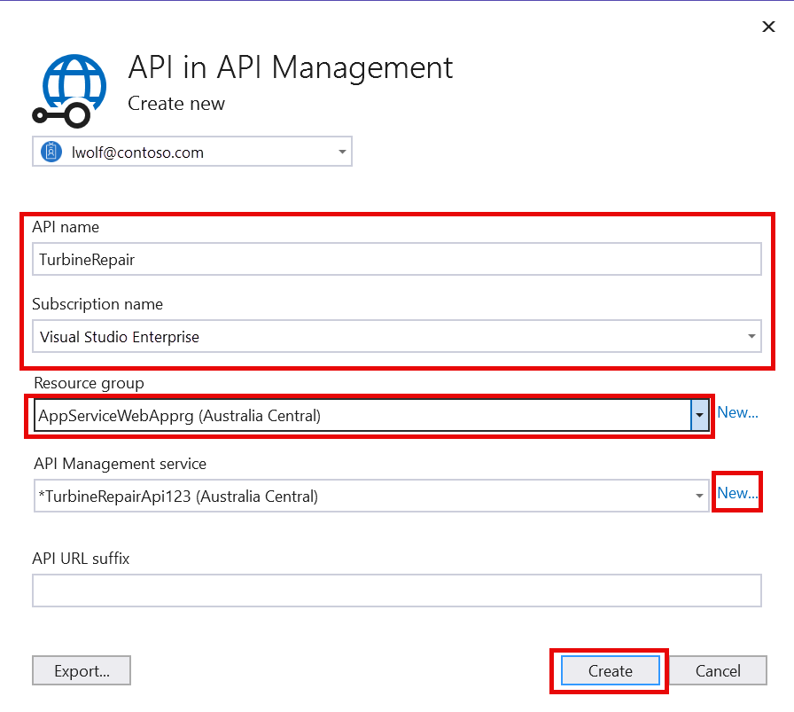 Erstellen einer API Management-Instanz mit API