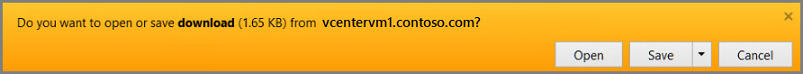 Ein Screenshot zeigt, wie Sie das CA-Zertifikat herunterladen.