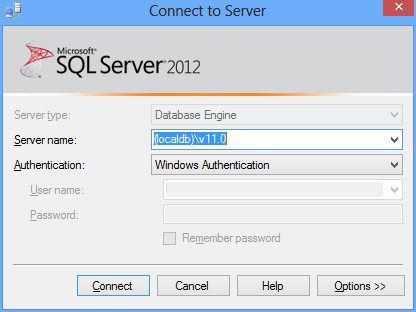 SSMS Verbindung mit Server