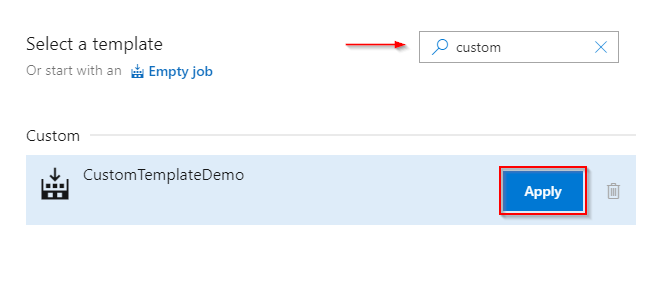 Screenshot zum Laden einer benutzerdefinierten Phasenvorlage