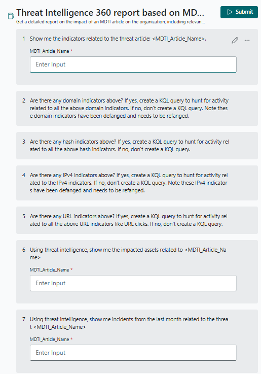 Screenshot: TI-Berichts-Promptbook.