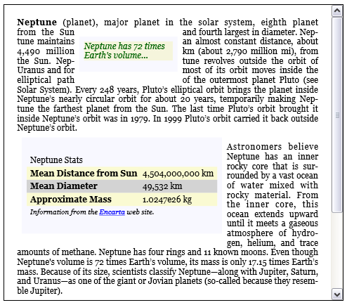 Screenshot: Basic FlowDocumentScrollViewer Screenshot