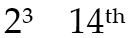 Text mit OpenType hochgestellt text
