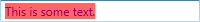 TextBox mit einem roten