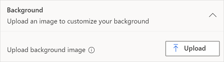 Upload background image Upload background image.