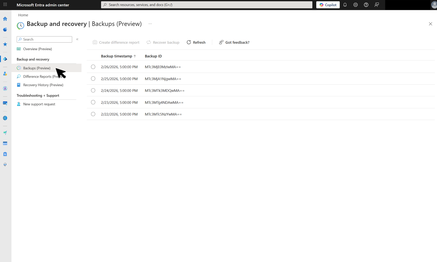 Screenshot der Seite 
