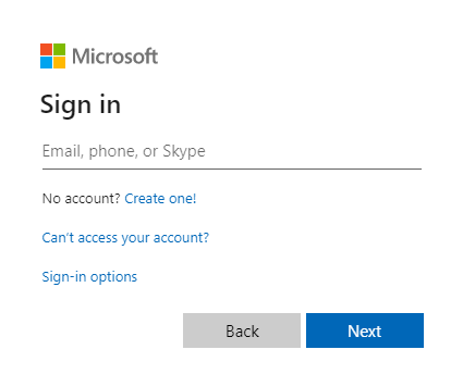 Angezeigter Microsoft Entra-Anmeldebildschirm