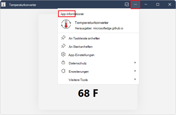 Menü 