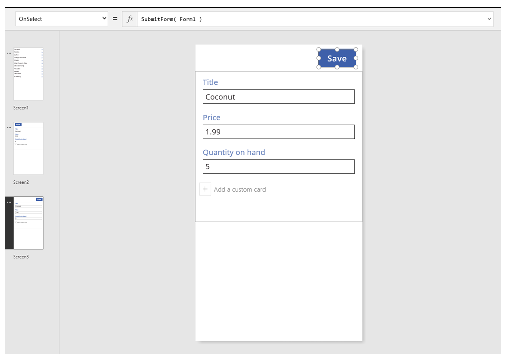 Formular für Eis-Datenquelle bearbeiten.