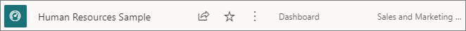 Der Screenshot zeigt den Link zum Dashboard 