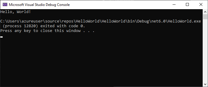 Screenshot des Fensters 