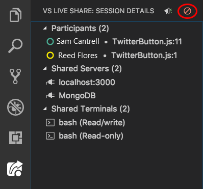 Screenshot der Schaltfläche 