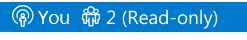 Screenshot, der zeigt, dass Visual Studio Code schreibgeschützt geteilt wird.