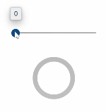 Statusring-Steuerelement Determinate progress ring control