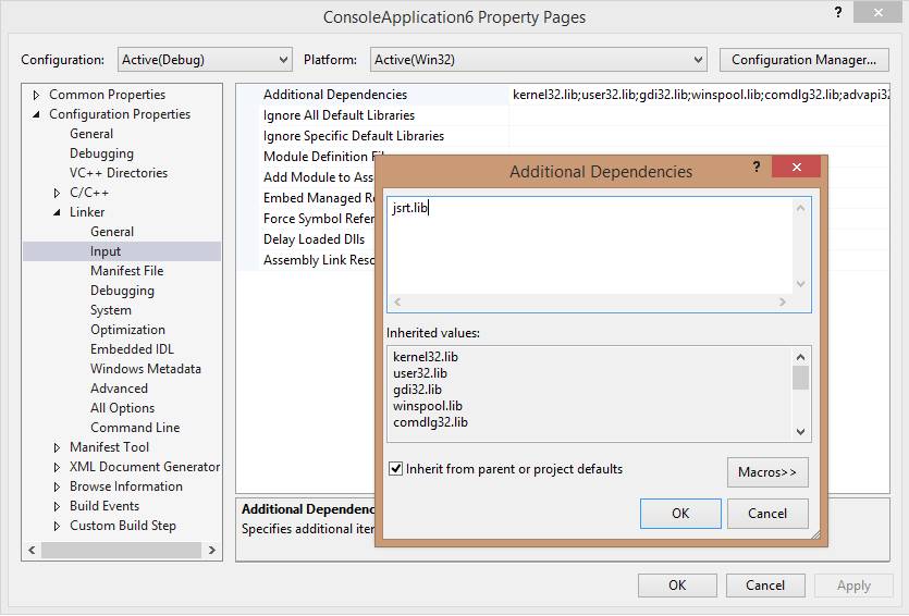 JS_Chakra_ Adding jsrt.lib as a linker input file
