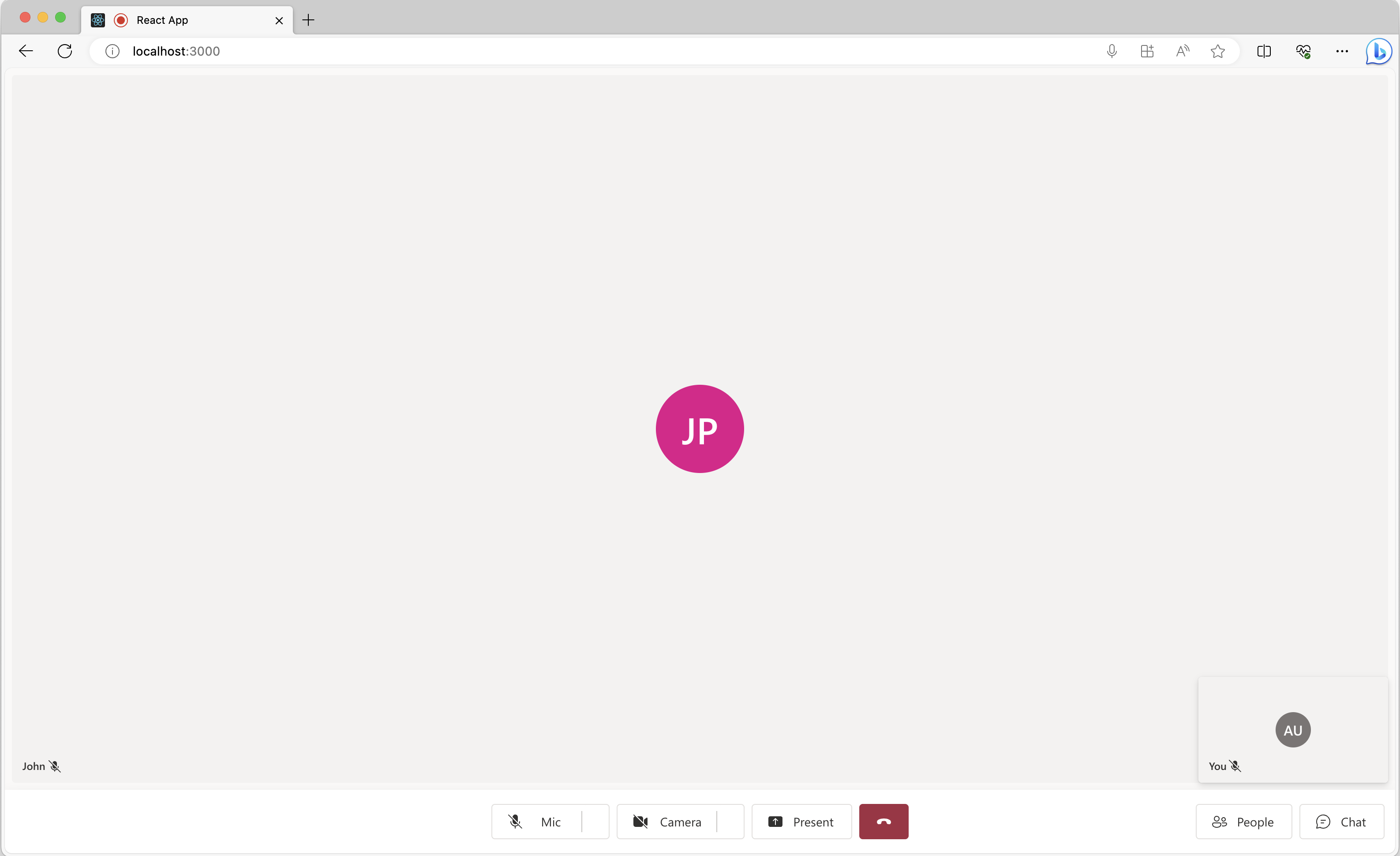 Screenshot that shows Azure Communication Services UI Library. Screenshot that shows Azure Communication Services UI Library.