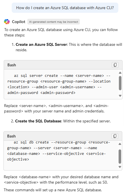 <Use Azure service>