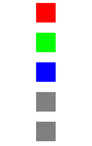 HSL color demo.