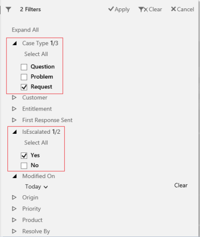 Add two global filter fields Add two global filter fields.