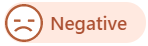 Negative sentiment Negative sentiment.
