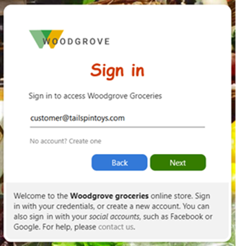 Email and password screens shown during local account sign-up and sign-in.