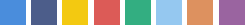 Screenshot of the color sequence for the Classroom theme.