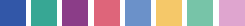 Screenshot of the color sequence for the Executive theme.